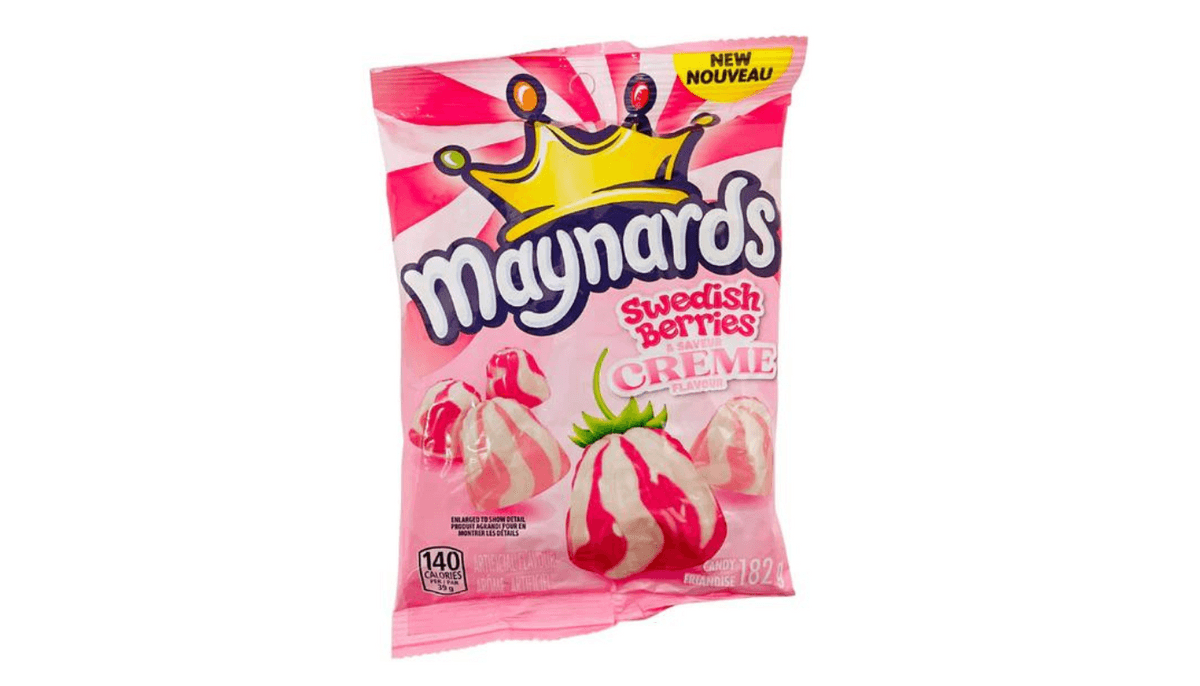Maynards Swedish Berries & Cream 182g