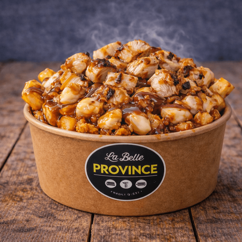 Poutine poulet grillé / Grilled Chicken Poutine