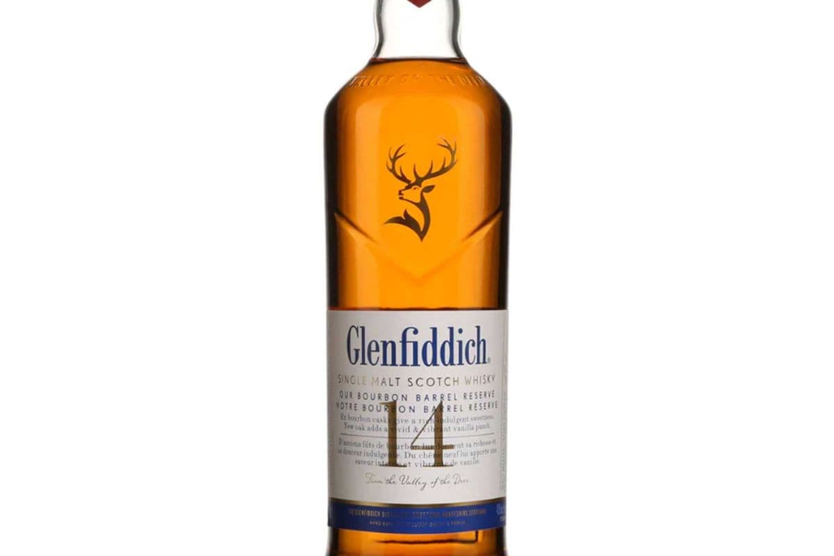 Glenfiddich 14 Year Bourbon Cask Reserve Scotch (750 ml) 750 ml • 43% ABV (1 x 750 ml)