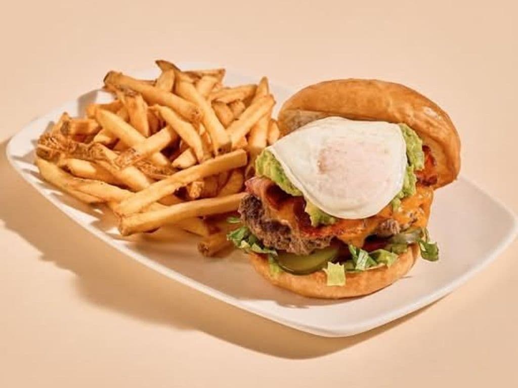 Avocado Breakfast Burger