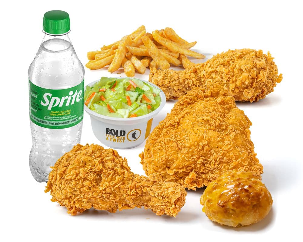 3 Piece Original Chicken Texas-Size Combo