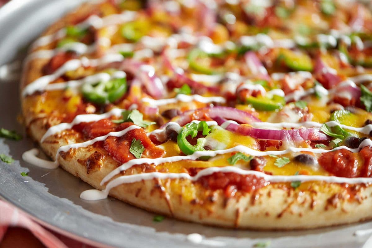Medium Spicy Mexican Pizza