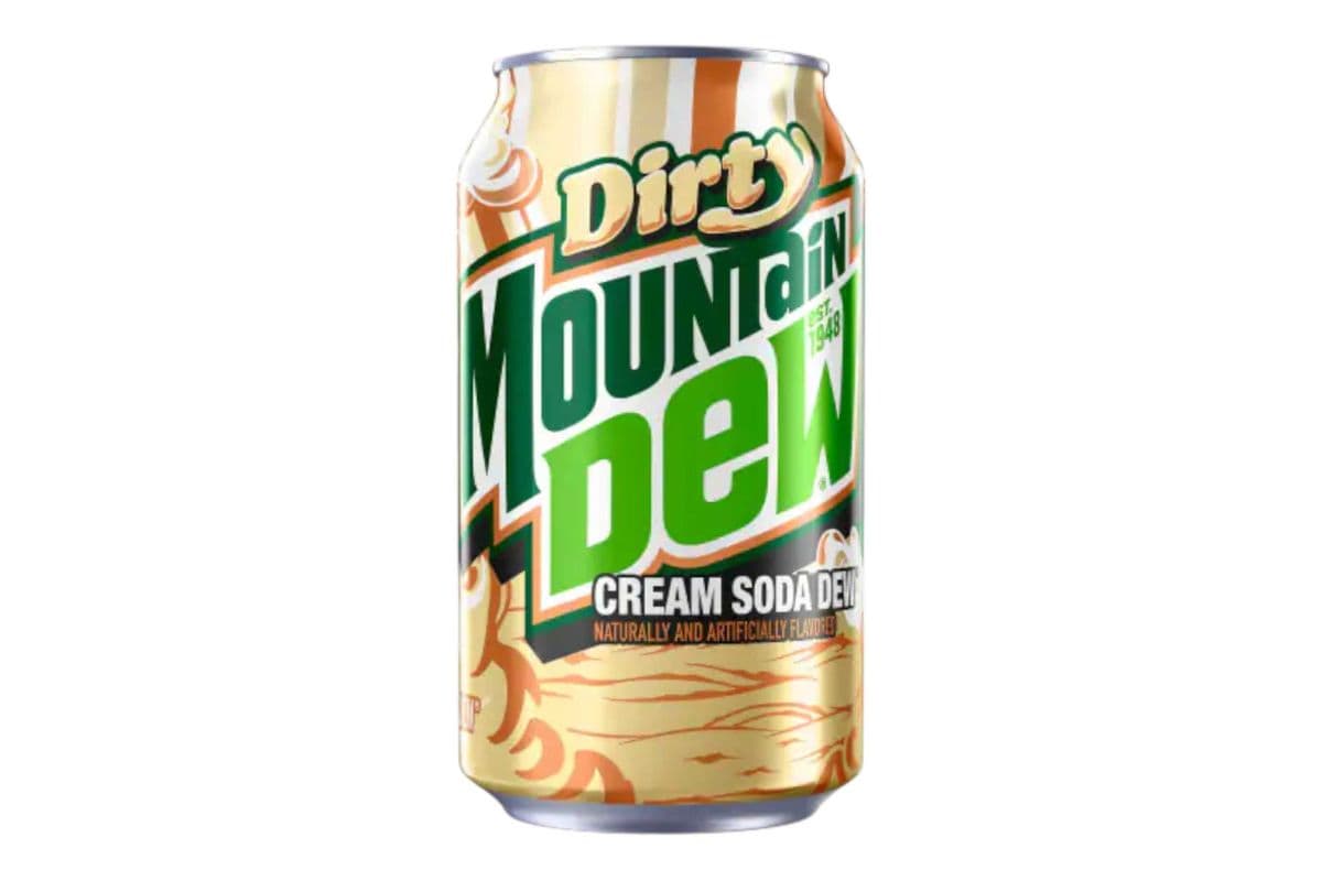 Mountain Dew Dirty Cream Soda (355ml) (160 Cal)