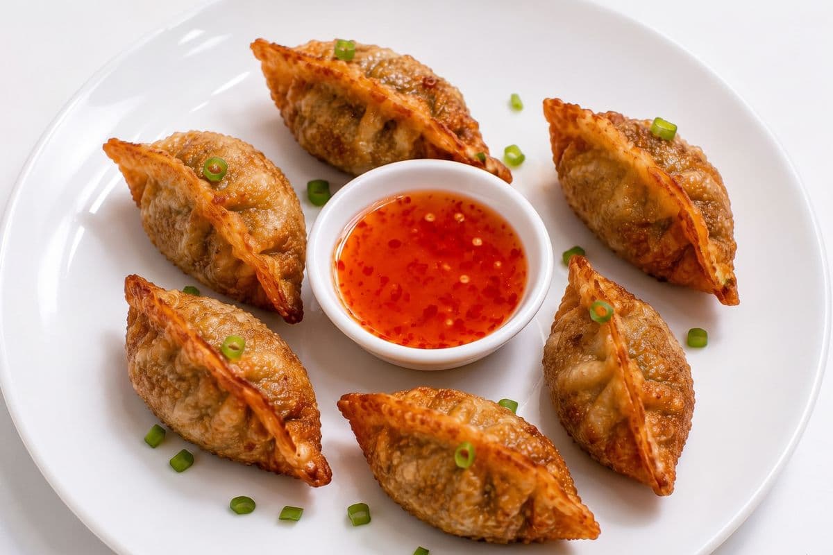 DEEP FRIED WAGYU BEEF DUMPLINGS