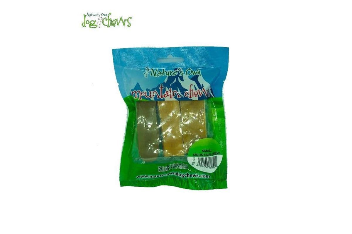 Nature's Own Dog Chews Mountain Chew Dog Treats (Small) (3 pack)