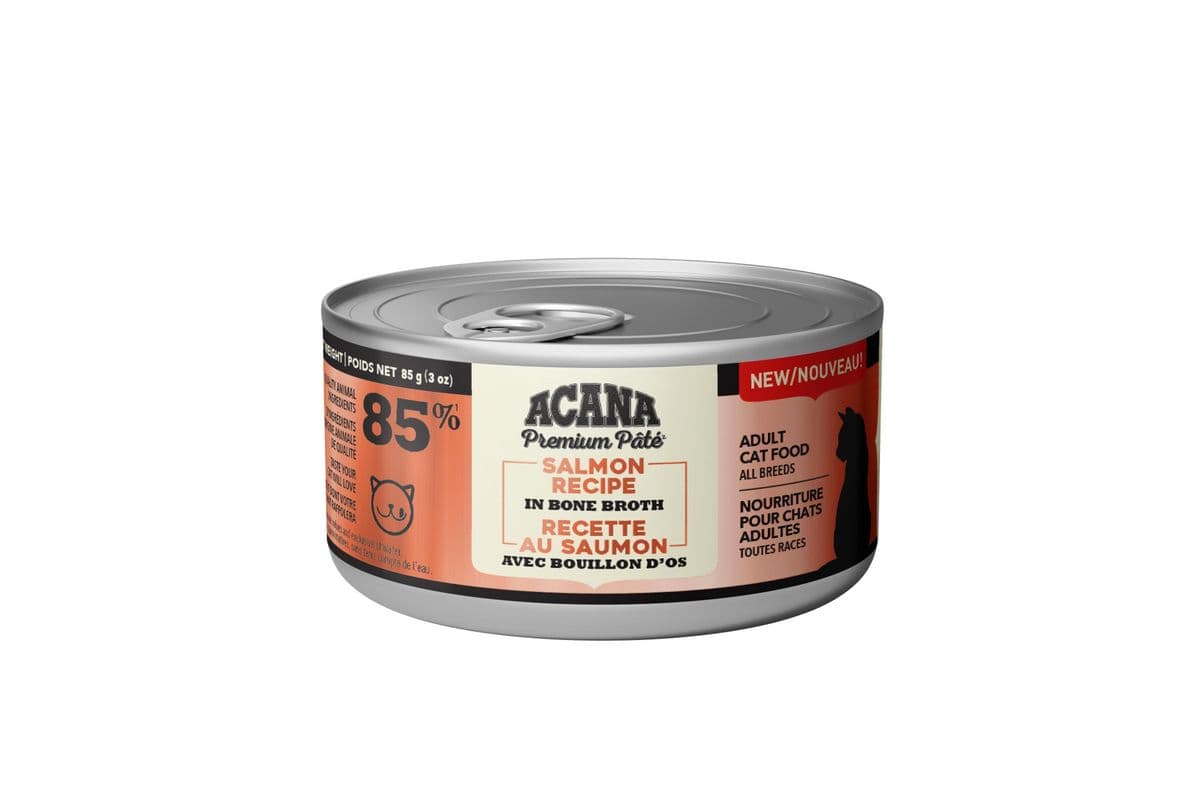ACANA Premium Pate Salmon Recipe in Bone Broth Wet Cat Food (3 oz)