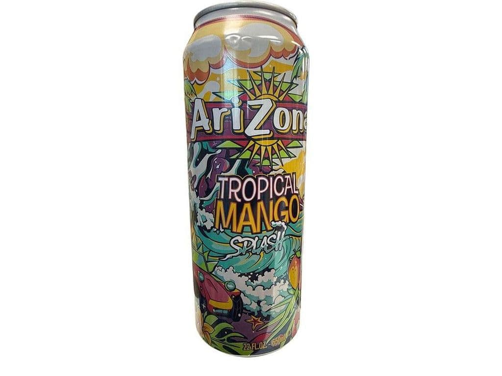 Arizona Tropical Mango Splash Juice Cocktail Drink 650ml Beverage