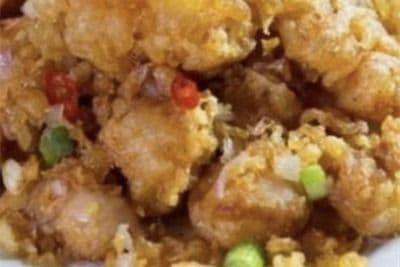 A08. Chicken Cartilage with Spicy Salt 椒盐鸡软骨