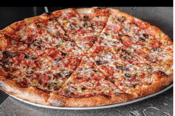 18" Juno's Semi-Spicy Fun-Guy Pie