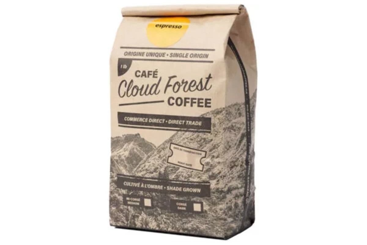 Cloud Forest Coffee Beans - Espresso (454g)
