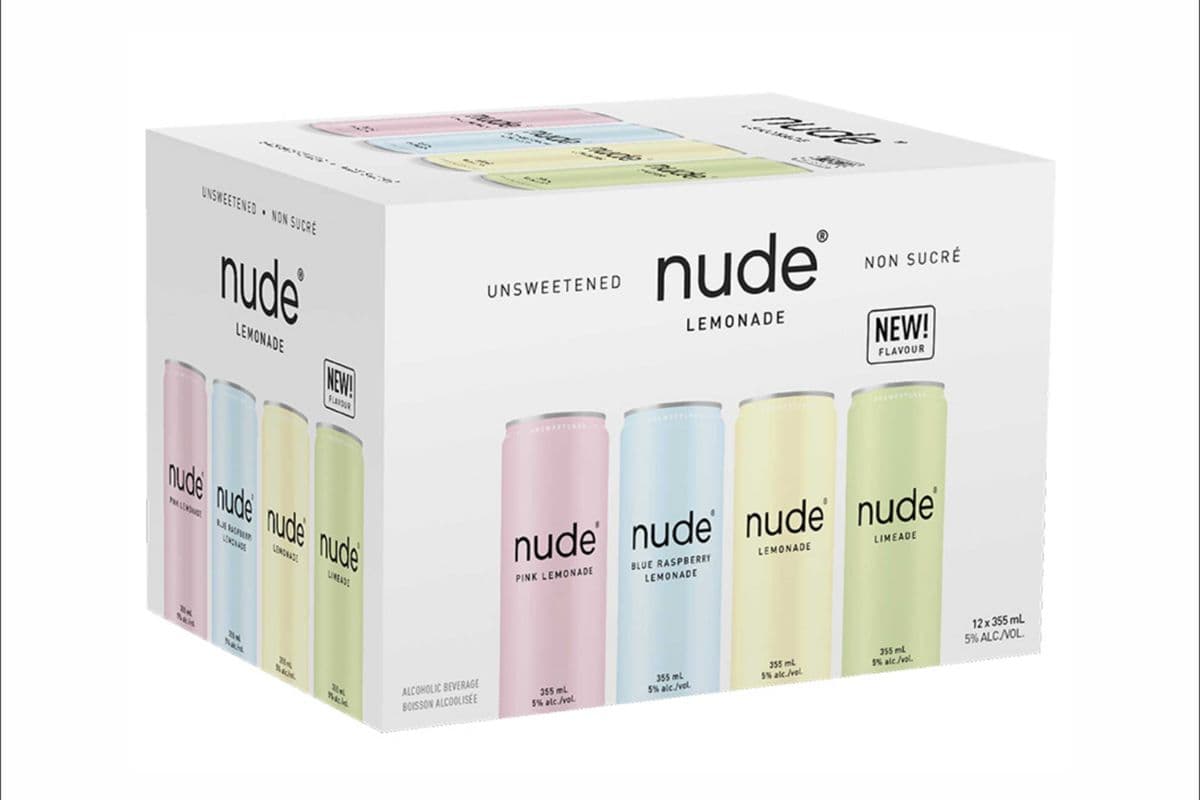 Nude Lemonade Mix 12 Can Pack (12 x 355ML)