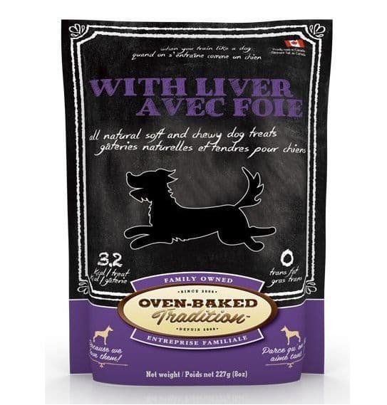 Oven-Baked Tradition Soft And Chewy Liver Dog 8oz
