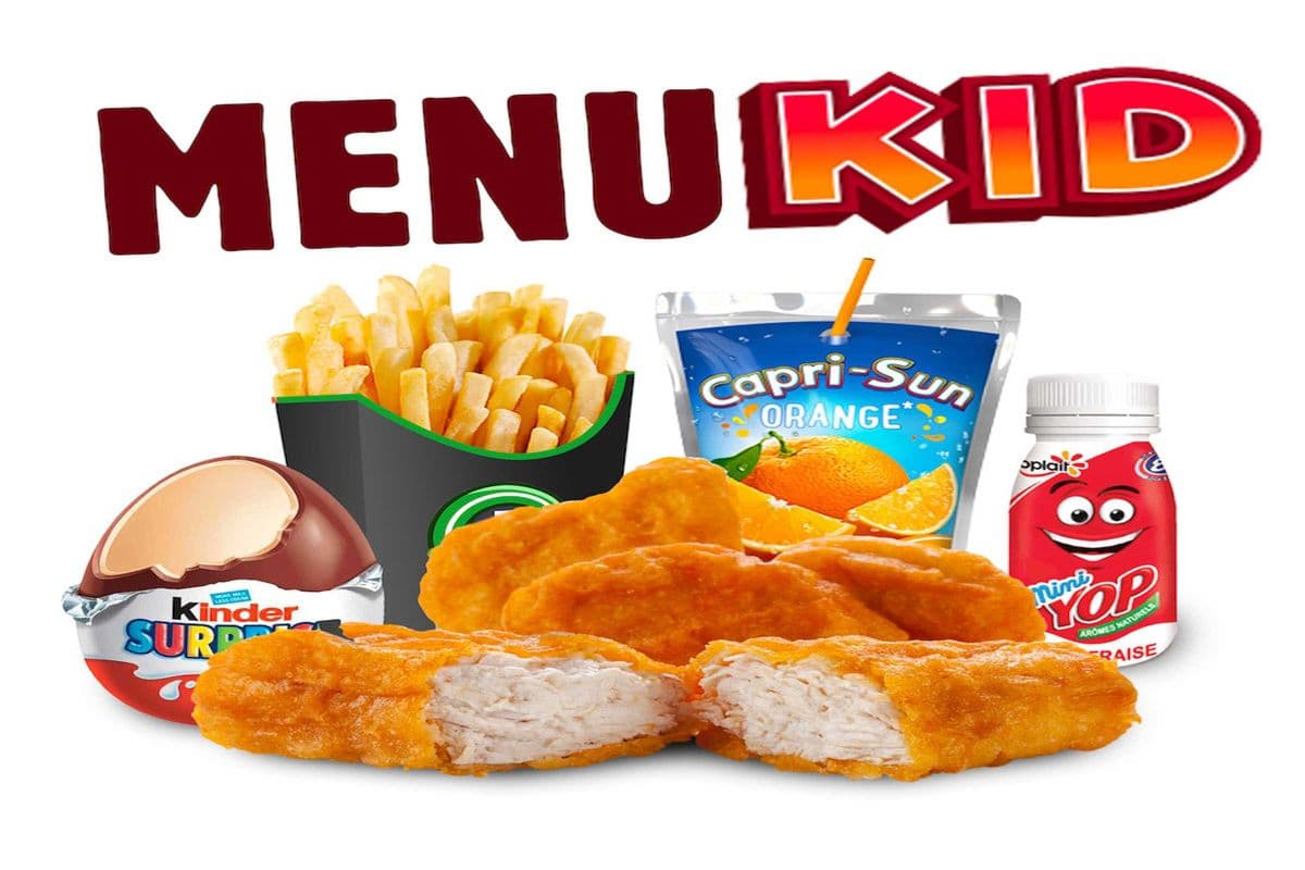 Menu Kids Croquettes