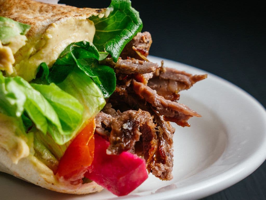 Shawarma beef trio