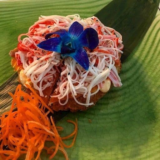 Sushi Pizza au saumon fumé / Smoked salmon sushi pizza
