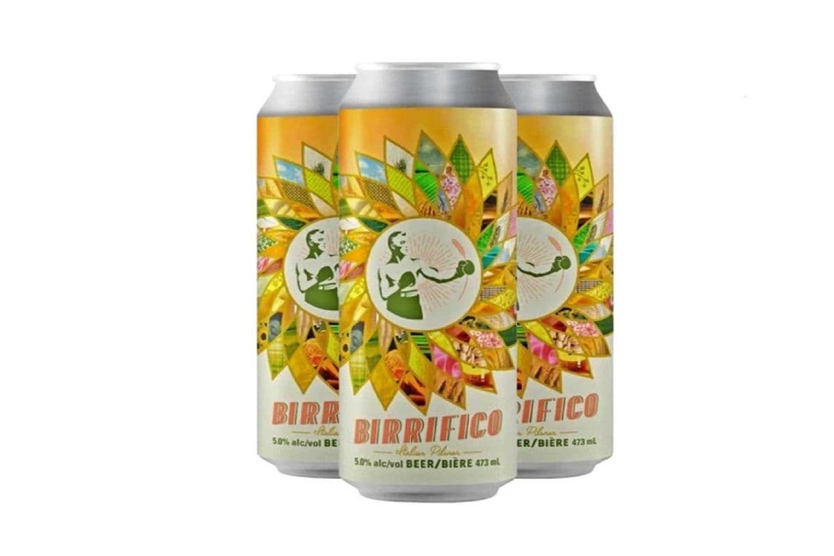 889070. CAMPIO BIRRIFICO ITALIAN PILSNER (4 x 473ML (CANS))