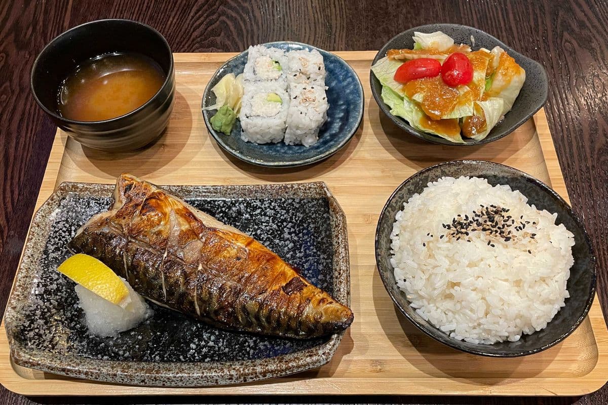 Saba Shioyaki Bento 塩燒鯖魚便當