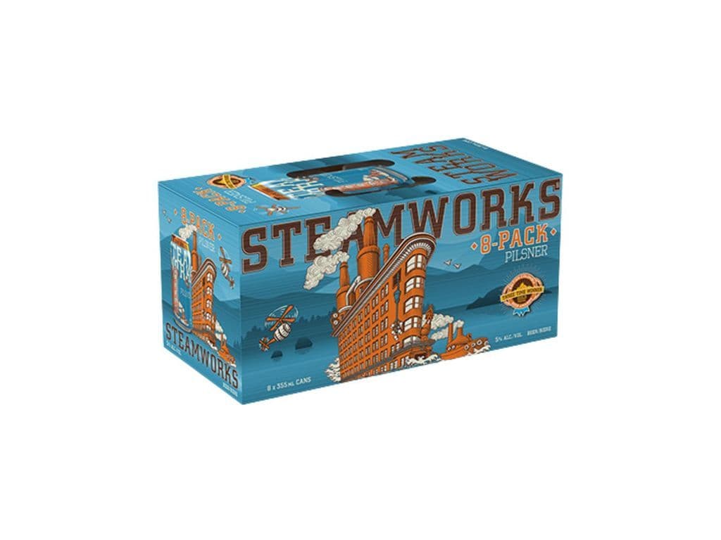 Steamworks - Pilsner 8pk (8x355ml)