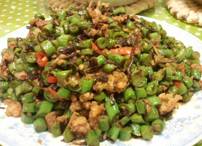 MincedPork&GreenBeanPresOlive 欖菜肉碎四季豆