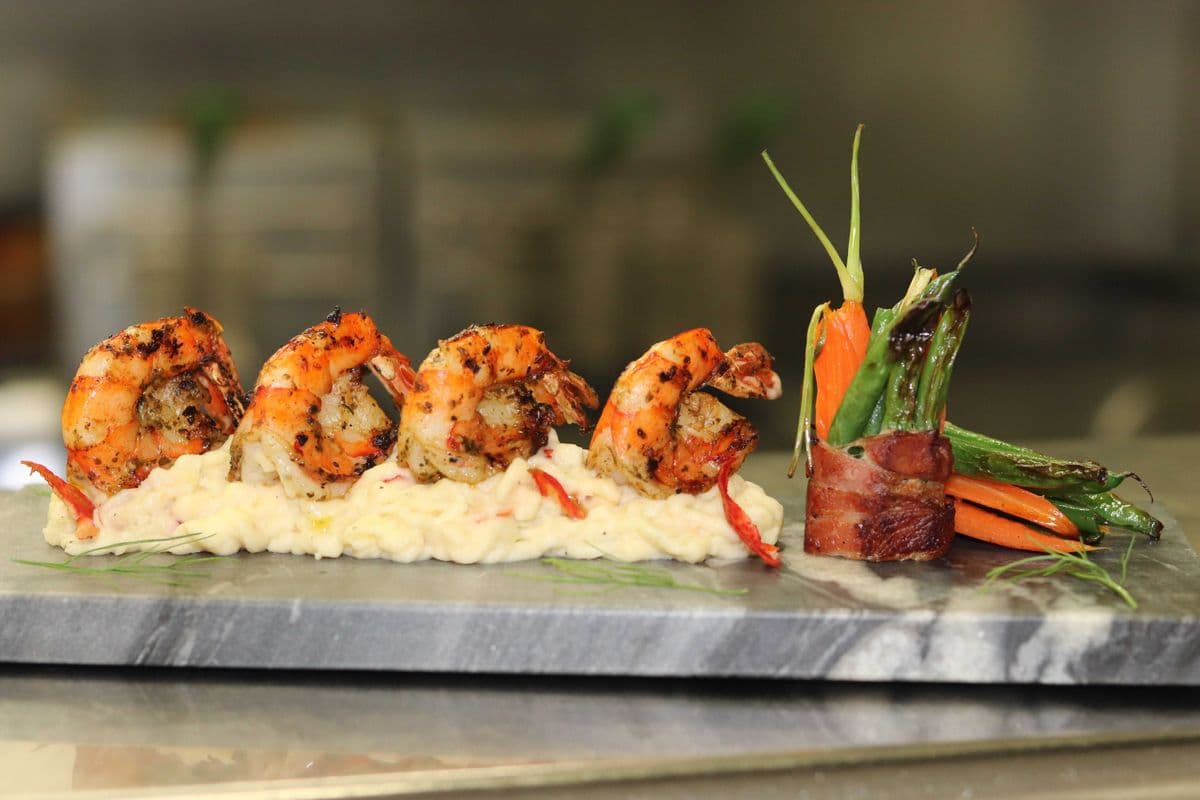 Butter Poached Tiger Shrimp