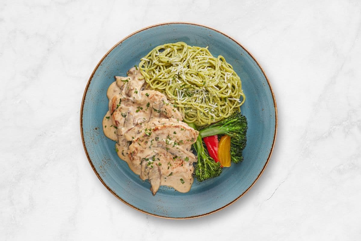 Portobello Mushroom Chicken