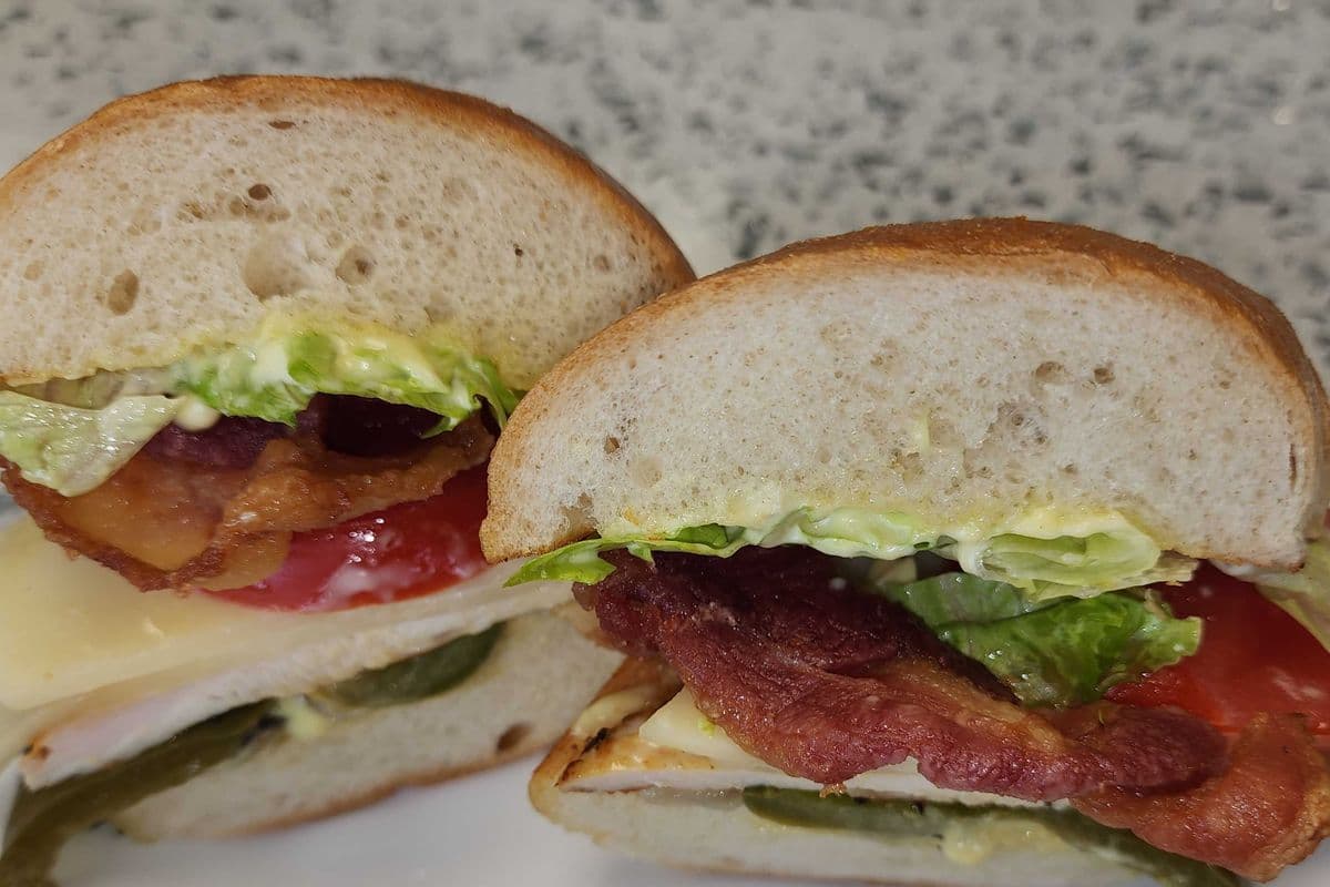 MU Deli Club Chicken Sandwich