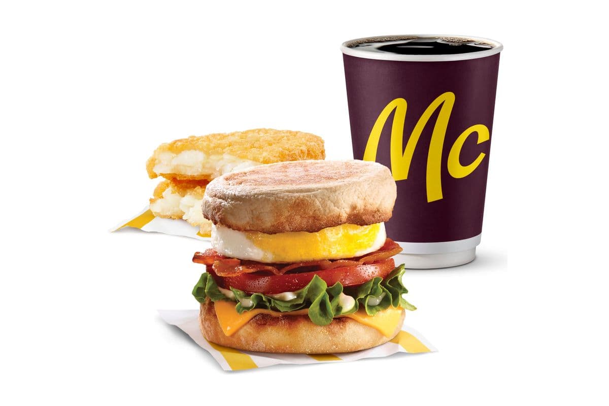 Trio McMuffin BLT avec œuf [710-730 Cal]