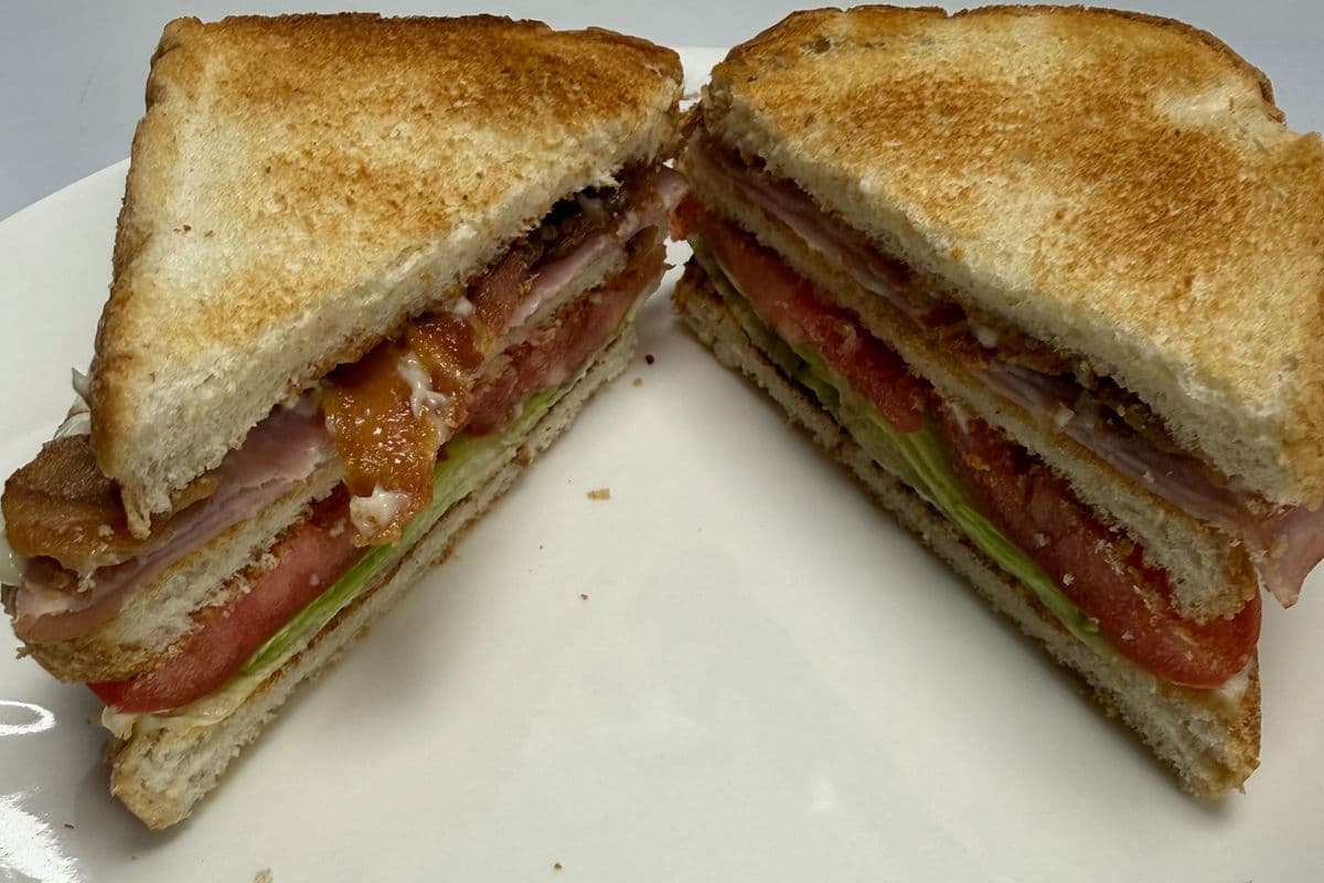 Crab Clubhouse Sandwich