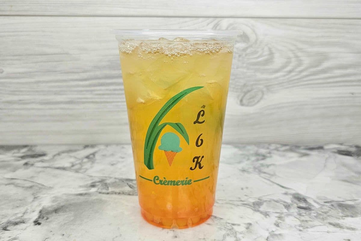 Thé à la pêche / Peach tea (500 ml)