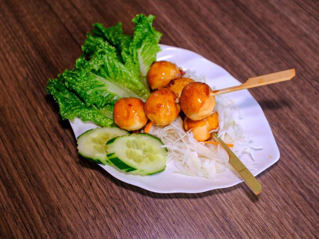 Fried Fish Balls (2 skewers)