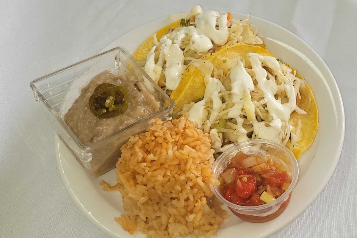 Fish Tacos Baja-Style (2 pcs)