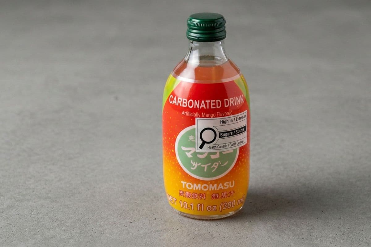 Mango soft drinks