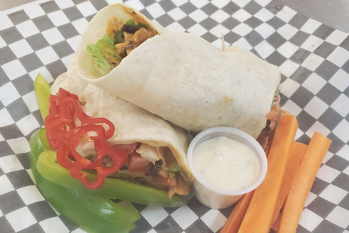 Jerk Chicken Wrap