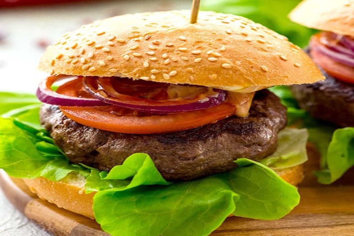 Beef Burger Platter