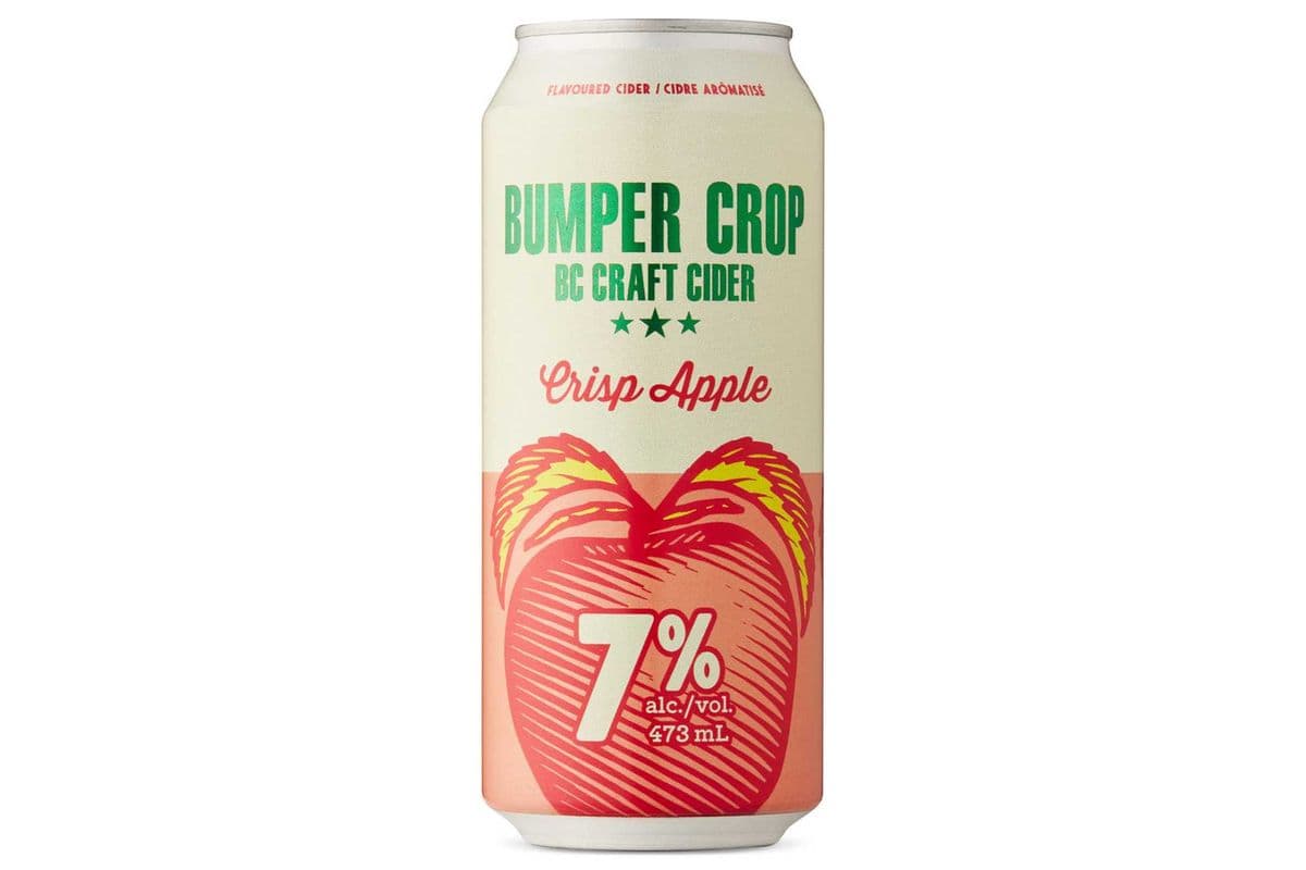 Bumper Crop Crisp Apple Cider (1 x 473 ml Can)