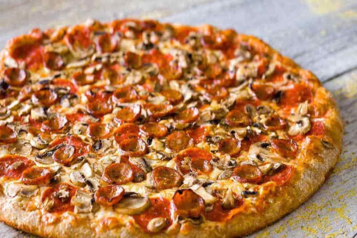 Large Whole Wheat Meat Pizza
