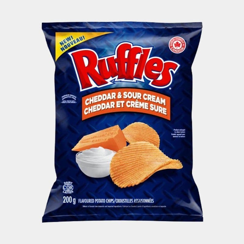 Ruffles Cheddar & Sour Cream Potato Chips