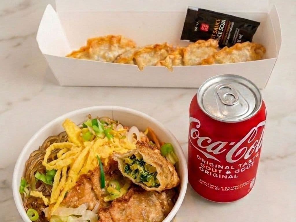 RiceBowl &Dumplling Combo 라이스볼 만두 콤보
