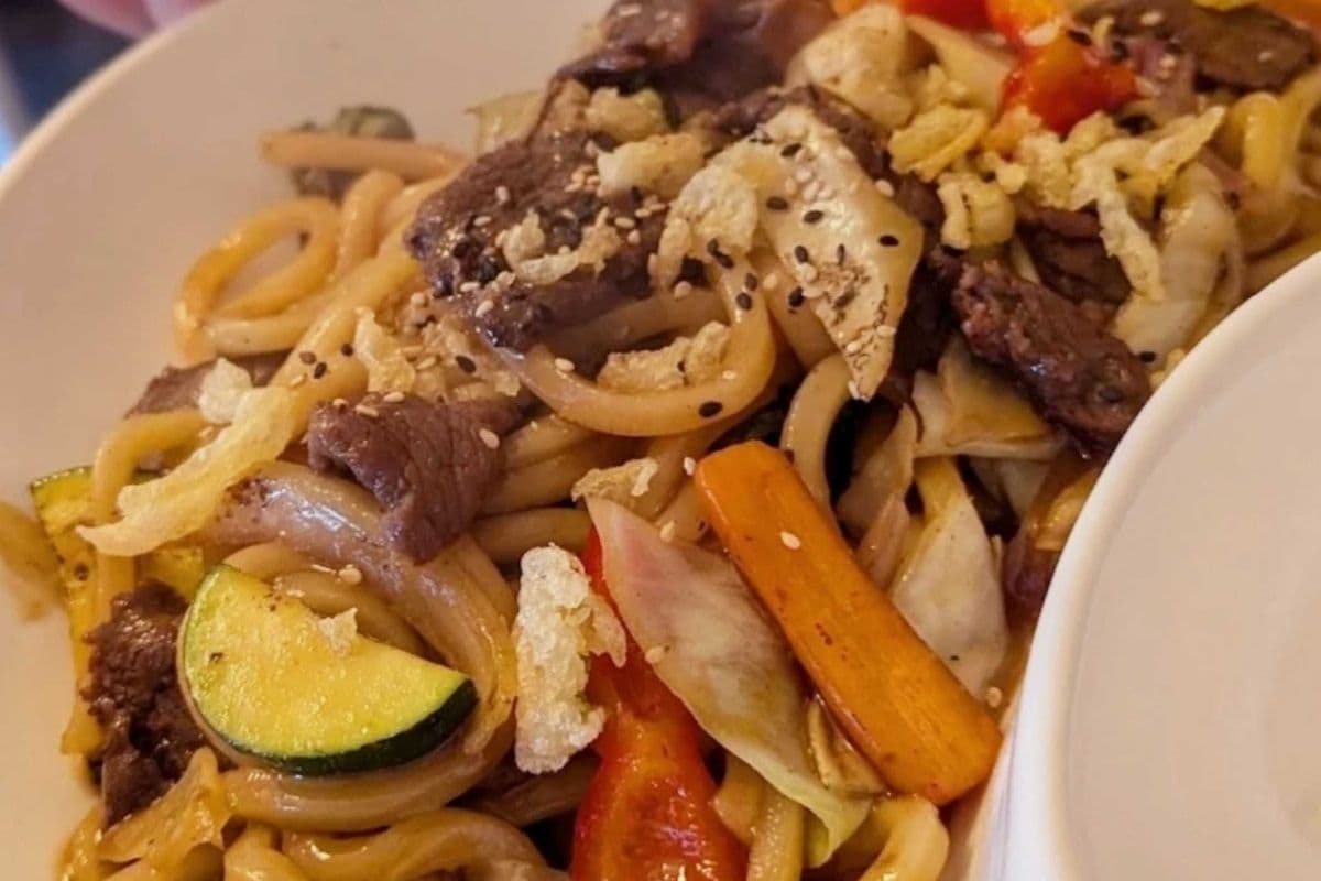Beef Yaki Udon