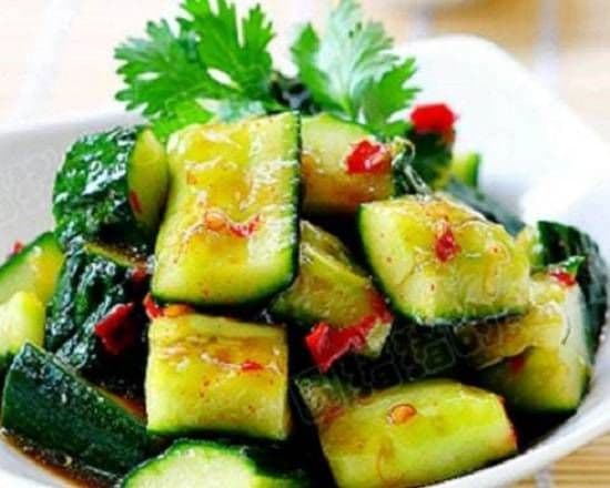 Salade de concombre / Cucumber Salad