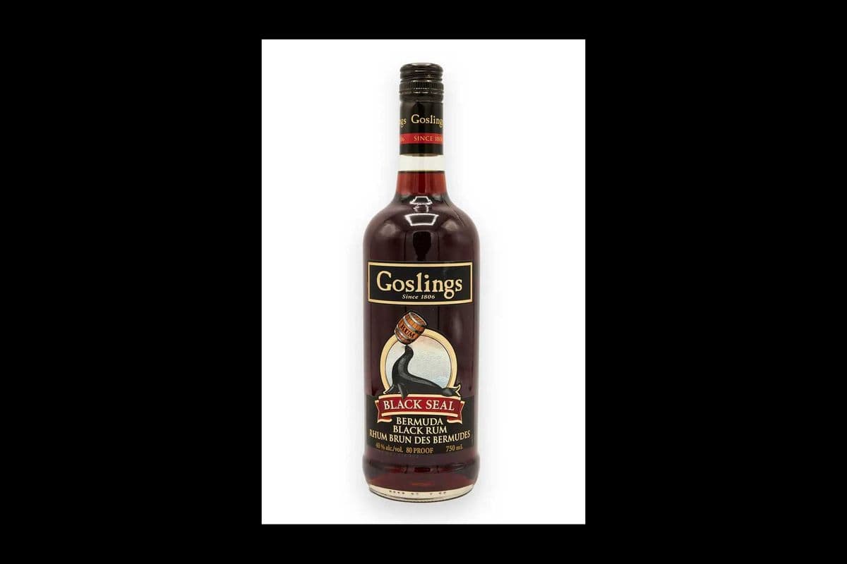 GOSLING'S BLACK SEAL RUM 750ML (1 x 750ML)