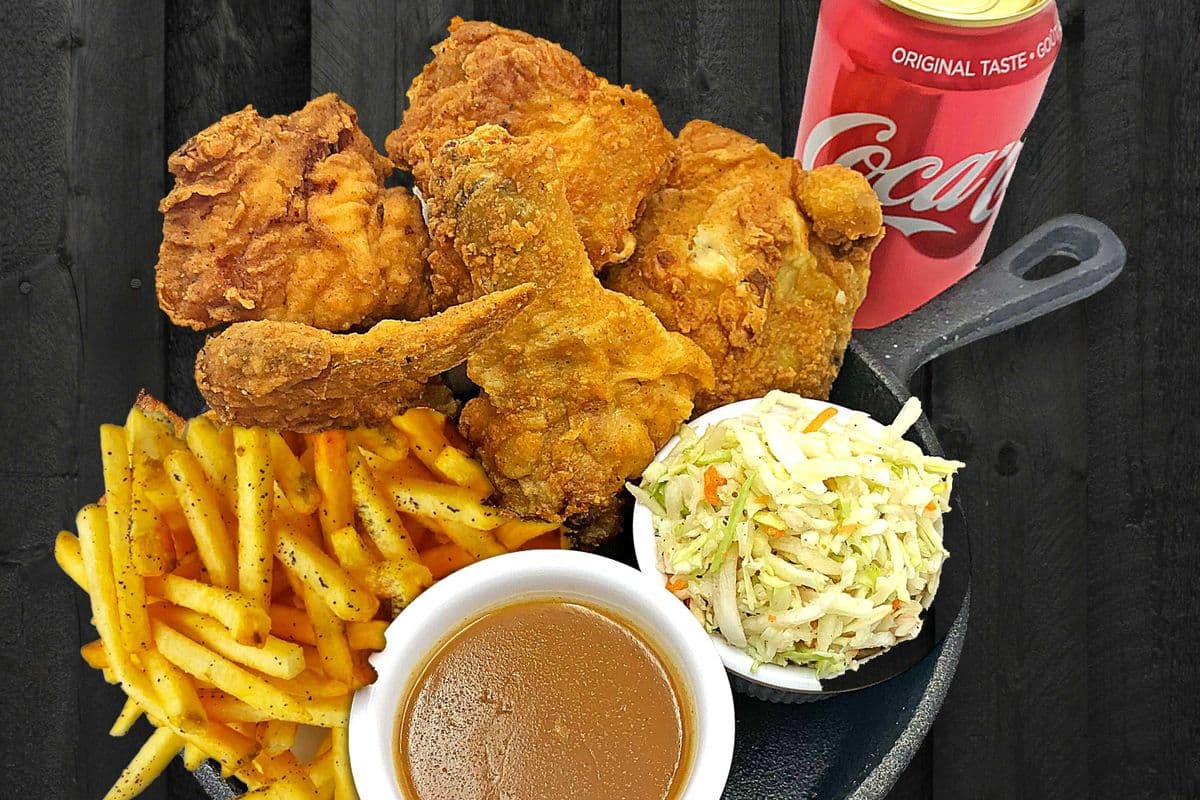 Combo 4mcx poulet frit / 4pc Fried Chicken Combo