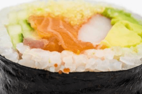 Futomaki kamikaze au saumon