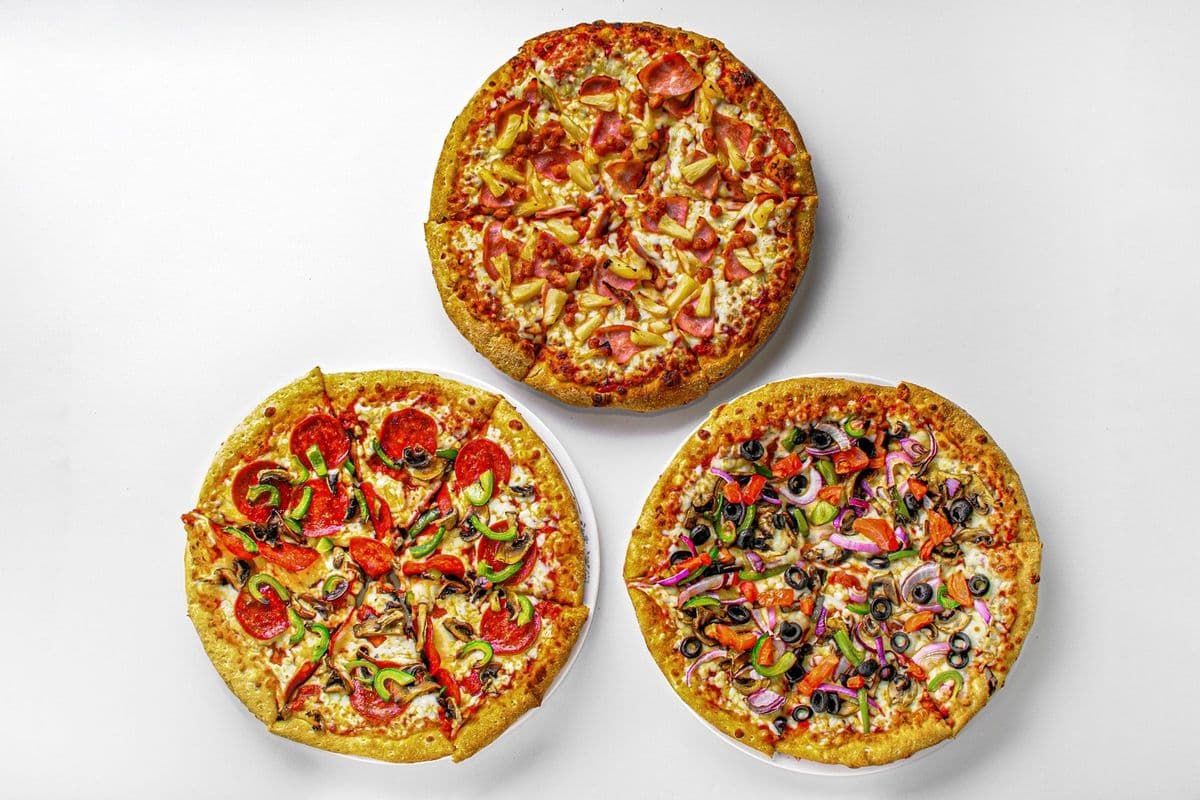 X-Large Triple Pizza