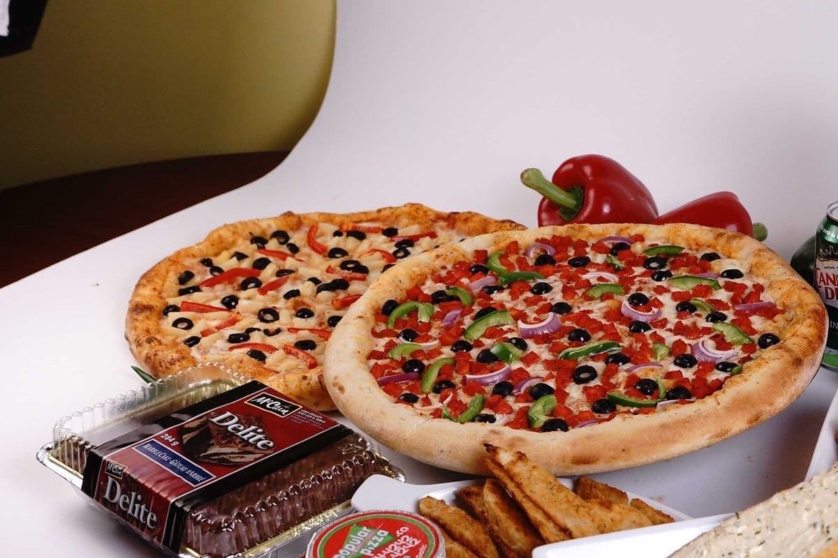 Two Large Triple Crown Pizzas