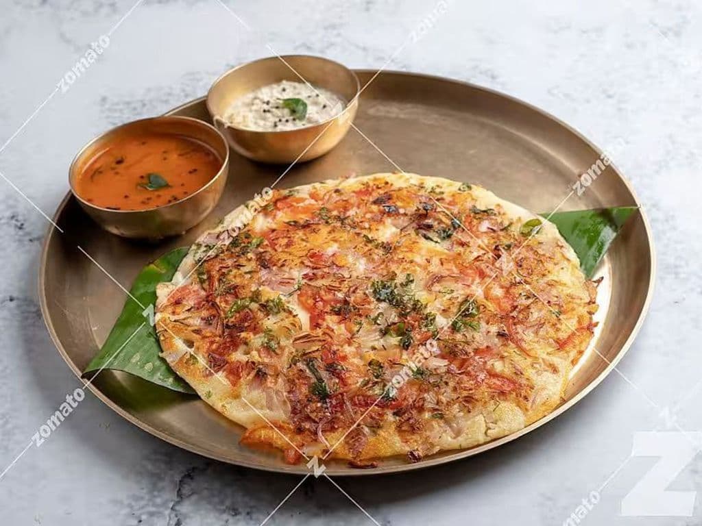 Tomato Onion Uthappam