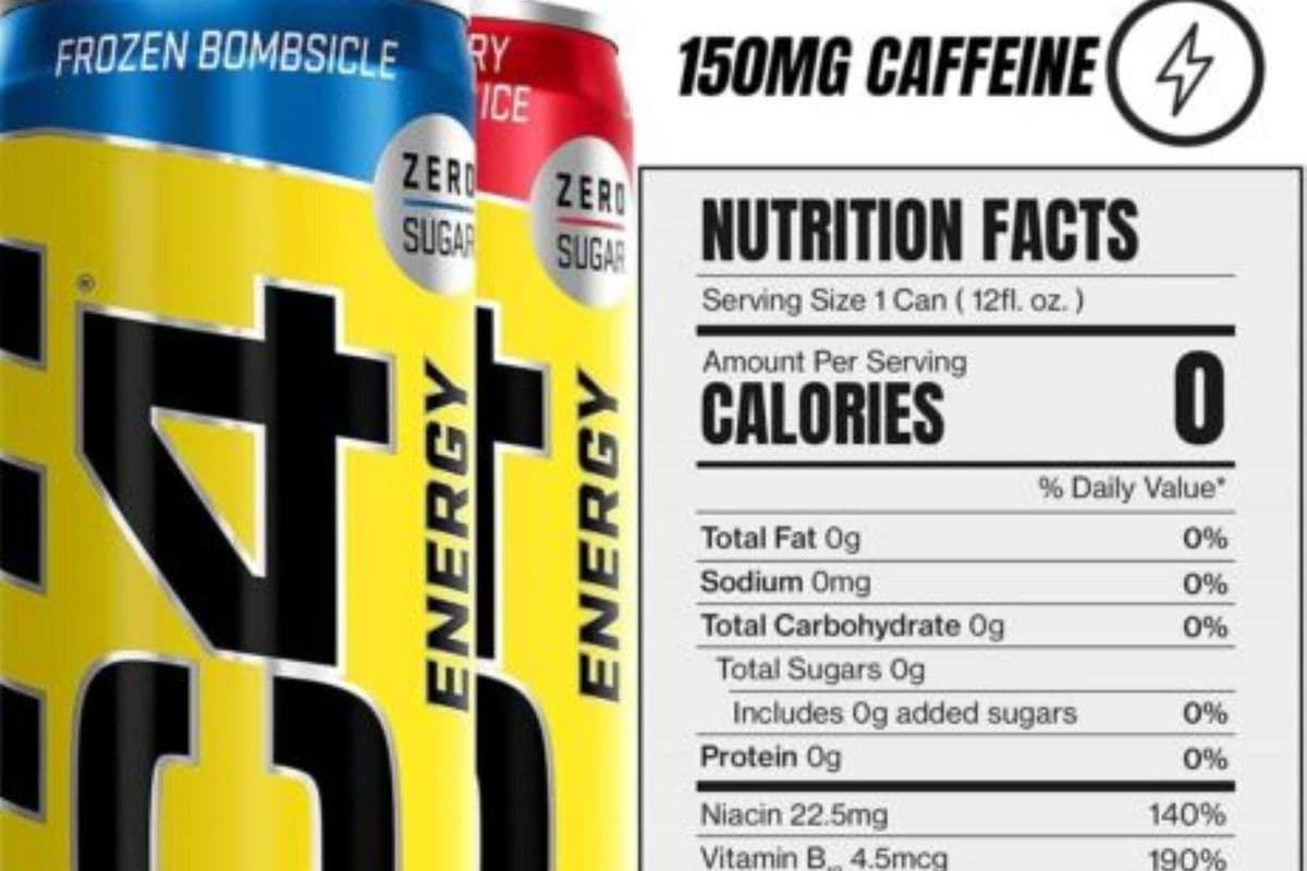 C4 Zero Sugar Frozen Bomb Slice (473ml) (0 Cal)