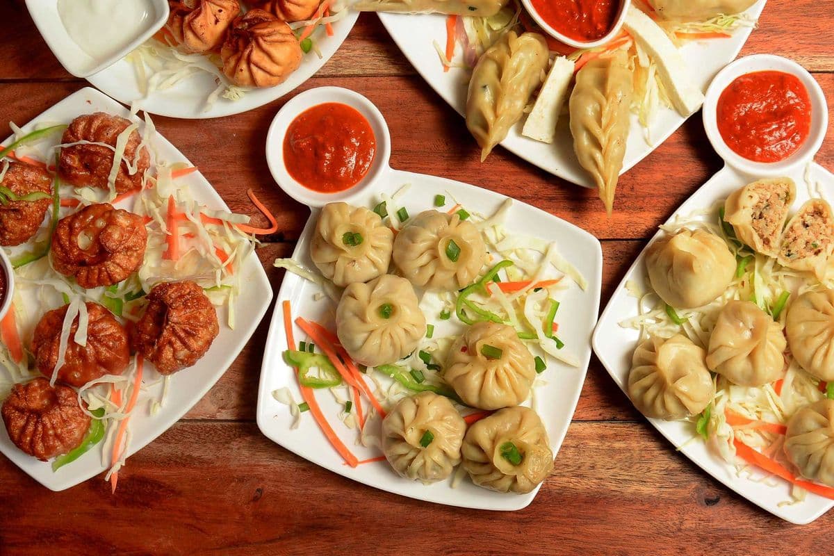10. Veg Dumplings (Momos)