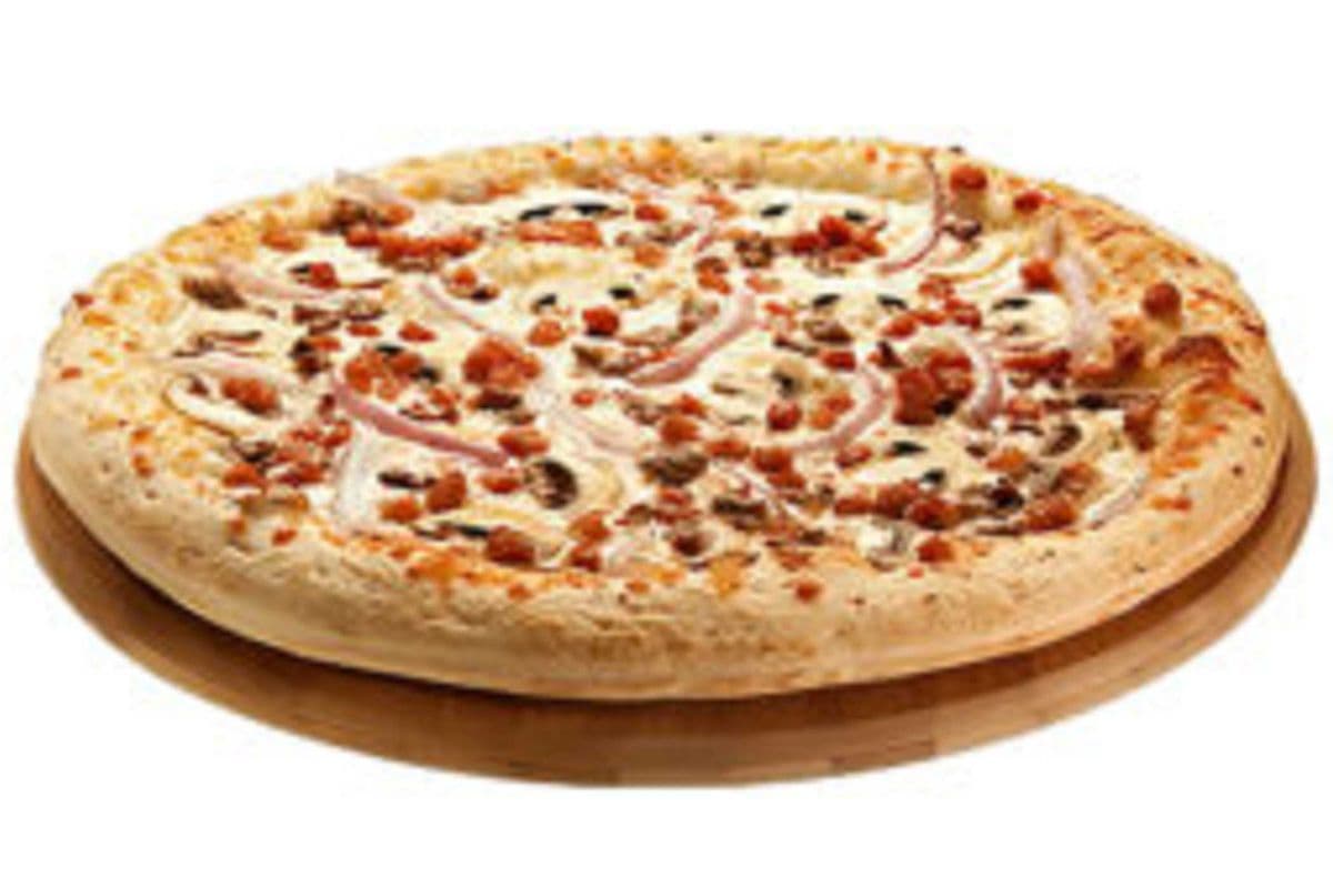 Single Medium Bacon Cheeseburger Pizza