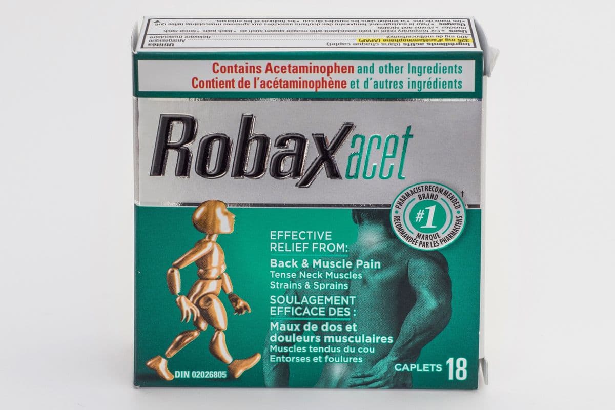 Robaxacet (18 Caplets)